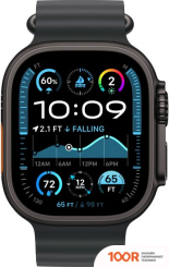 Apple WATCH ULTRA 2 LTE 49 ММ (ТИТАНОВЫЙ КОРПУС, ЧЕРНЫЙ/ЧЕРНЫЙ, РЕМЕШОК ИЗ ЭЛАСТОМЕРА) (294812)