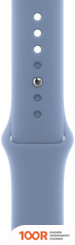 Apple WATCH SERIES 9 45 ММ (АЛЮМИНИЕВЫЙ КОРПУС, СЕРЕБРИСТЫЙ/ЗИМНИЙ СИНИЙ, СПОРТИВНЫЙ СИЛИКОНОВЫЙ РЕМЕШОК M/L) (294756)