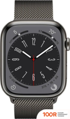 Apple WATCH SERIES 8 LTE 45 ММ (КОРПУС ИЗ НЕРЖАВЕЮЩЕЙ СТАЛИ, ГРАФИТ/МИЛАНСКИЙ ГРАФИТОВЫЙ) (294716)