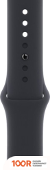 Apple WATCH SERIES 8 45 ММ (АЛЮМИНИЕВЫЙ КОРПУС, ПОЛУНОЧНЫЙ/ПОЛУНОЧНЫЙ, СПОРТИВНЫЙ СИЛИКОНОВЫЙ РЕМЕШОК M/L) (294646)