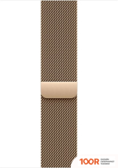 Apple WATCH SERIES 10 LTE 46 ММ (ТИТАНОВЫЙ КОРПУС, ЗОЛОТИСТЫЙ/ЗОЛОТИСТЫЙ, МИЛАНСКАЯ ПЕТЛЯ) (294500)