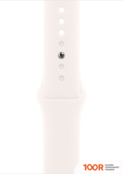 Apple WATCH SERIES 10 46 ММ (АЛЮМИНИЕВЫЙ КОРПУС, РОЗОВОЕ ЗОЛОТО/ЛЕГКИЕ РУМЯНА, СПОРТИВНЫЙ СИЛИКОНОВЫЙ РЕМЕШОК S/M) (294484)