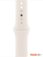 Apple WATCH SERIES 10 42 ММ (АЛЮМИНИЕВЫЙ КОРПУС, РОЗОВОЕ ЗОЛОТО/ЗВЕЗДНЫЙ СВЕТ, СПОРТИВНЫЙ СИЛИКОНОВЫЙ РЕМЕШОК M/L) (294467)