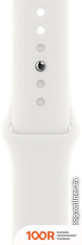 Apple WATCH SE 2 40 ММ (АЛЮМИНИЕВЫЙ КОРПУС, СЕРЕБРИСТЫЙ/БЕЛЫЙ, СПОРТИВНЫЙ СИЛИКОНОВЫЙ РЕМЕШОК S/M) (294370)