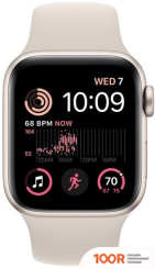 Apple WATCH SE 2 40 ММ (АЛЮМИНИЕВЫЙ КОРПУС, ЗВЕЗДНЫЙ СВЕТ/ЗВЕЗДНЫЙ СВЕТ, СПОРТИВНЫЙ СИЛИКОНОВЫЙ РЕМЕШОК M/L) (294356)