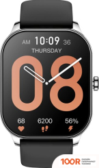 Amazfit POP 3S (СЕРЕБРИСТЫЙ, С СИЛИКОНОВЫМ РЕМЕШКОМ) (294320)