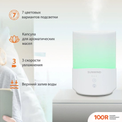 Увлажнитель воздуха SunWind SUH1012 (292713)