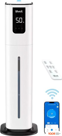 Увлажнитель воздуха Levoit OASISMIST 1000S SMART ULTRASONIC COOL MIST TOWER HUMIDIFIER (292442)