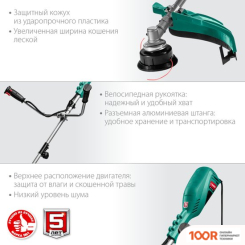 Триммер Зубр МАСТЕР КСВ-42-1700 (291890)