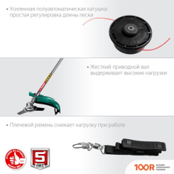 Триммер Зубр МАСТЕР КСВ-42-1700 (291890)