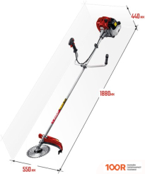 Триммер Зубр КРБ-2500 (291888)