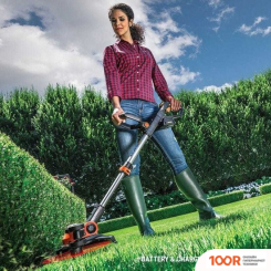 Триммер Worx WG163E.9 (БЕЗ АКБ) (291846)