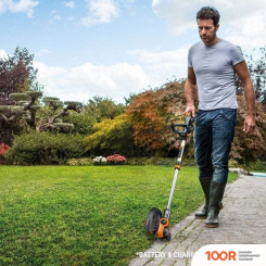 Триммер Worx WG163E.9 (БЕЗ АКБ) (291846)