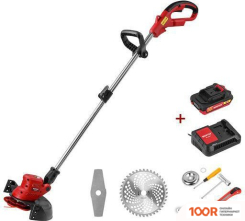 Триммер Wortex TB 3018 AT 0333240 (С 1-ИМ АКБ) (291822)