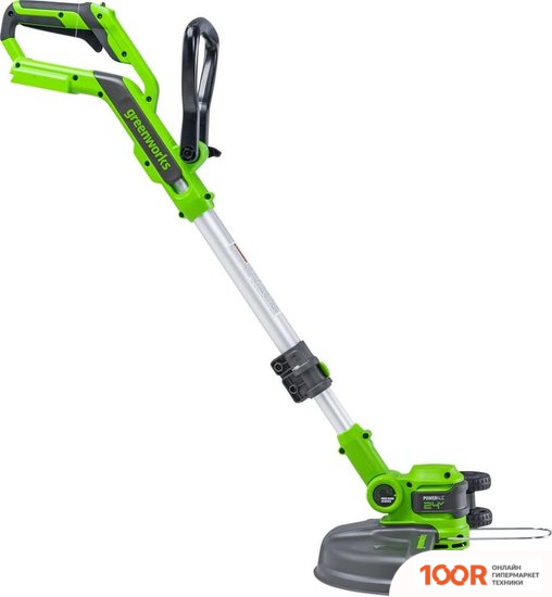 Триммер Greenworks 2110407USB2 (С 1-ИМ АКБ) (291330)
