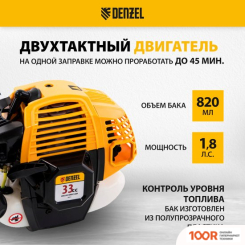 Триммер Denzel DR-33 (291158)