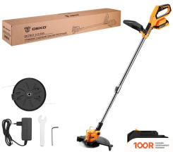 Триммер Deko DKTR21 MAX 063-4239-1 (С 2-МЯ АКБ) (291137)