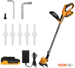 Триммер Deko DKTR21 (С 2-МЯ АКБ) (291135)