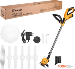 Триммер Deko DKTR12V 063-4238-2 (С 2-МЯ АКБ) (291127)