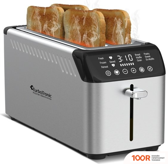 Тостер TurboTronic TT-BF15 (СЕРЕБРИСТЫЙ) (290933)