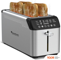 Тостер TurboTronic TT-BF15 (СЕРЕБРИСТЫЙ) (290933)