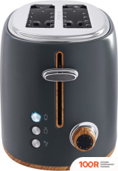 Тостер Tesler INGRID TT-240 (СЕРЫЙ) (290922)