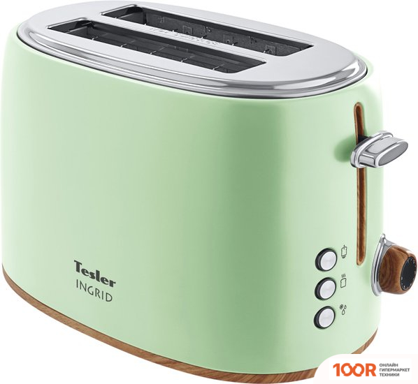 Тостер Tesler INGRID TT-240 (ЗЕЛЕНЫЙ) (290921)