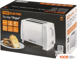 Тостер TDM Electric УТРО SQ4003-0001 (БЕЛЫЙ) (290894)