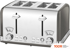 Тостер ProfiCook VINTAGE PC-TA 1194 (КРАСНЫЙ) (290770)