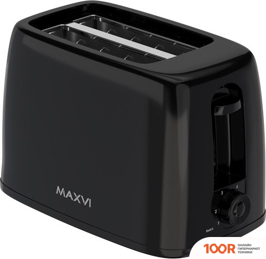 Тостер Maxvi KT721P (ЧЕРНЫЙ) (290633)