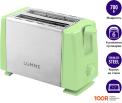 Тостер Lumme LU-1201 (ЗЕЛЕНЫЙ НЕФРИТ) (290603)