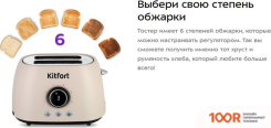 Тостер Kitfort KT-6250 (290565)