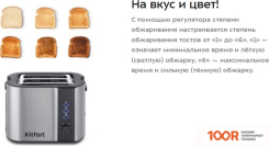 Тостер Kitfort KT-6249 (290564)