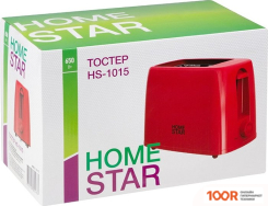 Тостер HomeStar HS-1015 106192 (КРАСНЫЙ) (290445)