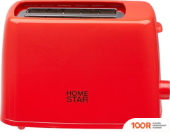 Тостер HomeStar HS-1015 106192 (КРАСНЫЙ) (290445)