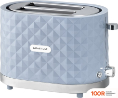 Тостер Galaxy Line GL2912 (СЕРЫЙ) (290396)