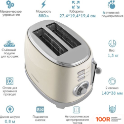 Тостер Endever SKYLINE ST-129 (290364)