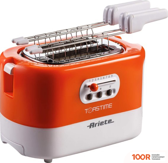 Тостер Ariete TOASTIME 159 (ОРАНЖЕВЫЙ) (290172)
