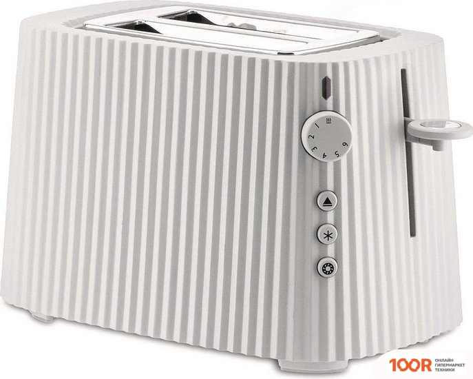 Тостер Alessi PLISSE MDL08W (БЕЛЫЙ) (290150)