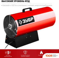 Тепловая пушка Зубр МАСТЕР ТПГ-55 (289947)