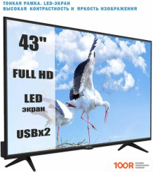 Телевизор Витязь 43LF0221 (289505)
