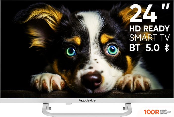 Телевизор Topdevice FRAMELESS NEO TDTV24CS04H_WE (289310)