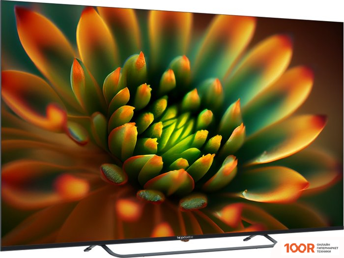 Телевизор Topdevice 65" ULTRA 2023 (ЧЕРНЫЙ) (289303)