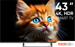 Телевизор Topdevice 43" ULTRA CS05 (СЕРЫЙ) (289285)