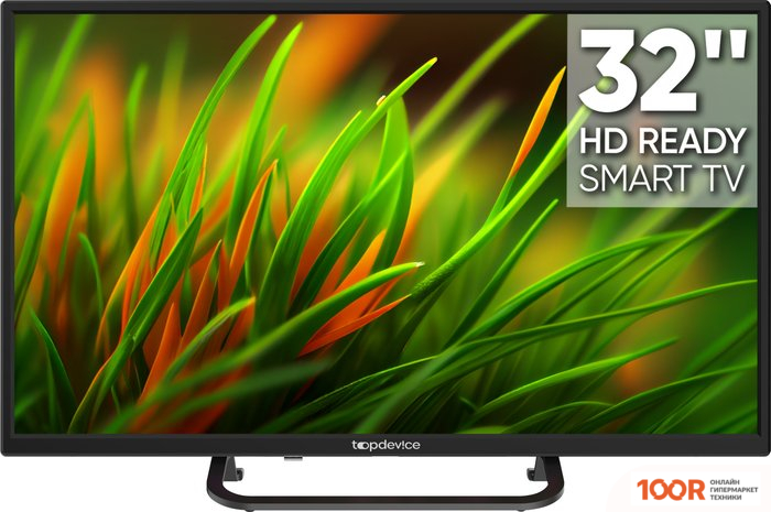 Телевизор Topdevice 32" SMART BS02 (ЧЕРНЫЙ) (289273)