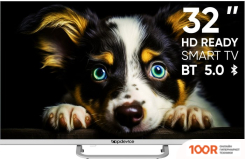 Телевизор Topdevice 32" FRAMELESS NEO CS04 (БЕЛЫЙ) (289265)