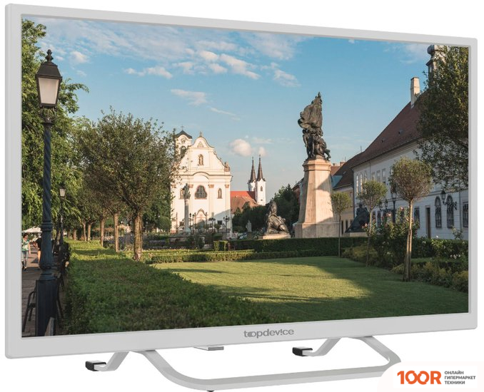Телевизор Topdevice 24" SMART BS02 (БЕЛЫЙ) (289259)