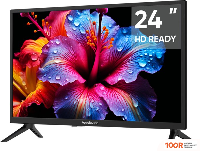 Телевизор Topdevice 24" LED BN02 (ЧЕРНЫЙ) (289255)
