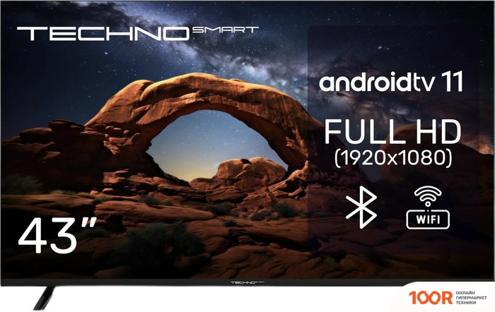 Телевизор TECHNO 43DLED315HD (289074)