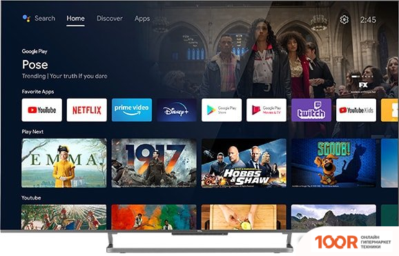 Телевизор TCL 55C728 (288948)